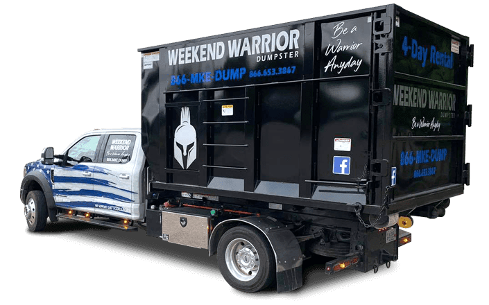 Custom Weekend Warrior dumpster truck